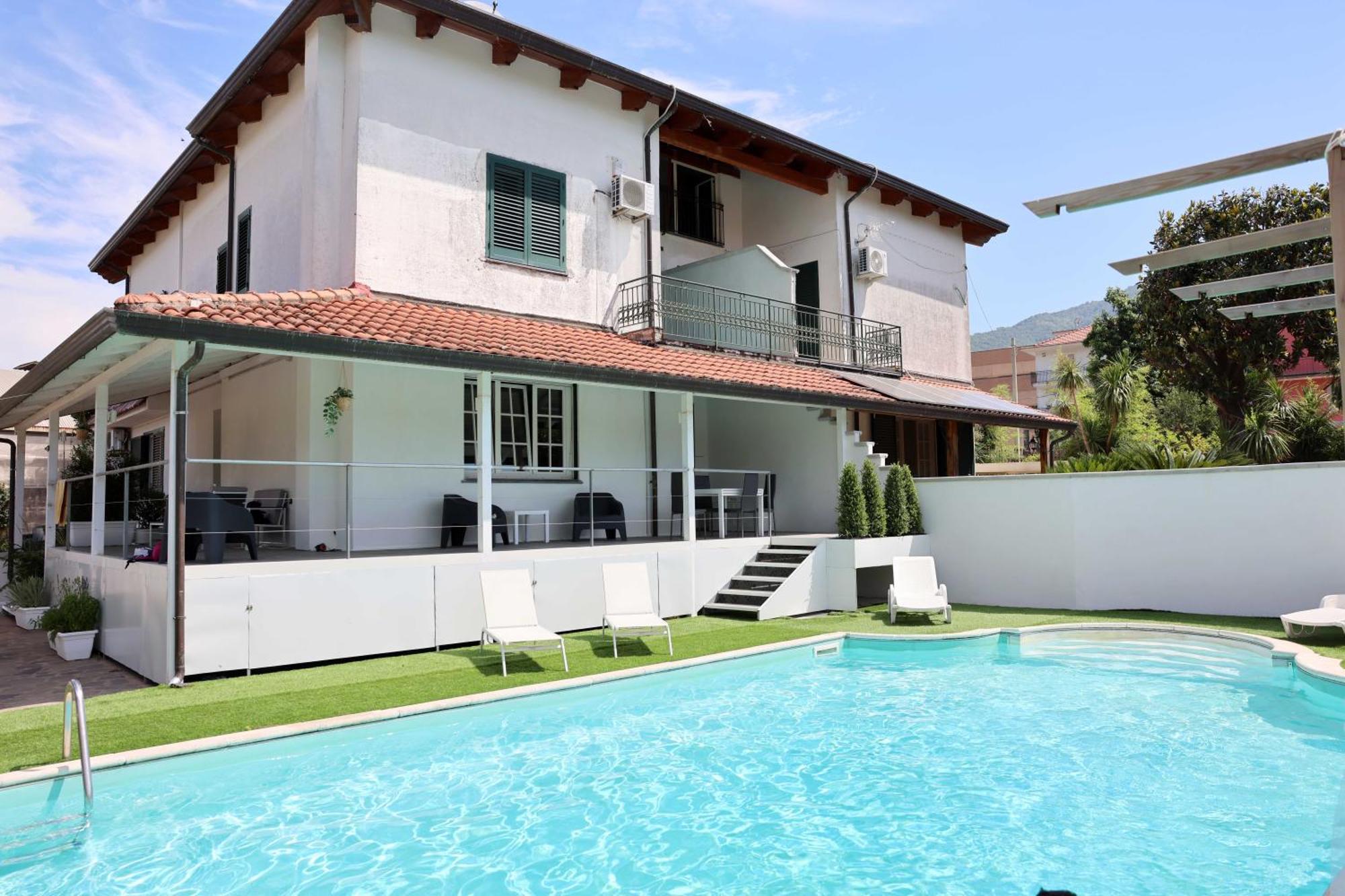 Villa Morena กาวา เด ตีร์เรนี ภายนอก รูปภาพ